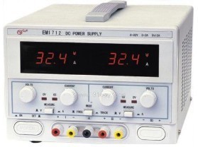 EM1712双路直流稳压电源 高精度32V/5A输出的仪器仪表利器