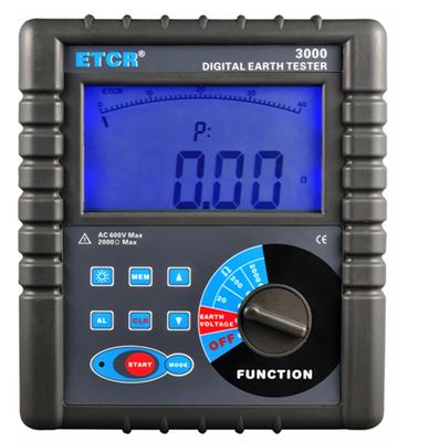 ETCR3000数字式接地电阻测试仪 高精度安全检测之选
